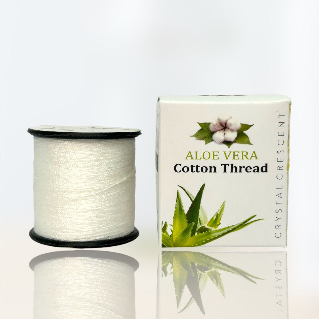Aloe Vera Cotton Threading Thread - Crystal Crescent Shop