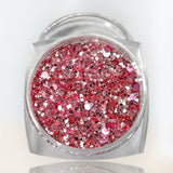 Dusty Pink Chunky Loose Glitter Pot 10g - Crystal Crescent Shop