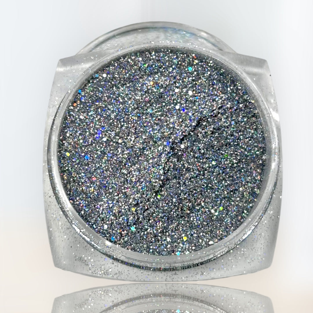 Holographic Fine Loose Glitter Pot 10g - Crystal Crescent Shop
